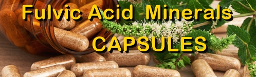 Ormus Minerals -Fulvic Acid Minerals CAPSULES