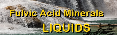 Ormus Minerals -Fulvic Acid Minerals LIQUIDS
